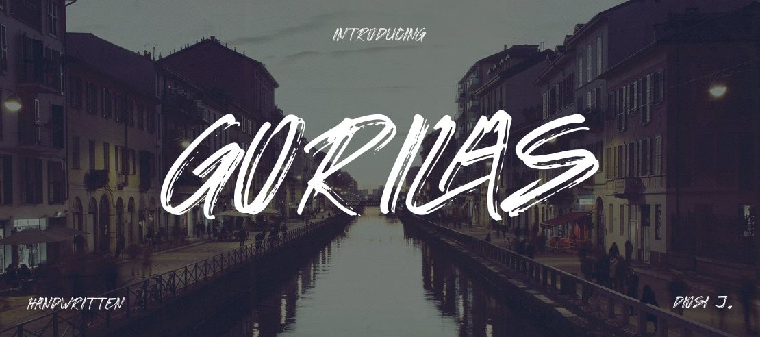 GORILAS Font