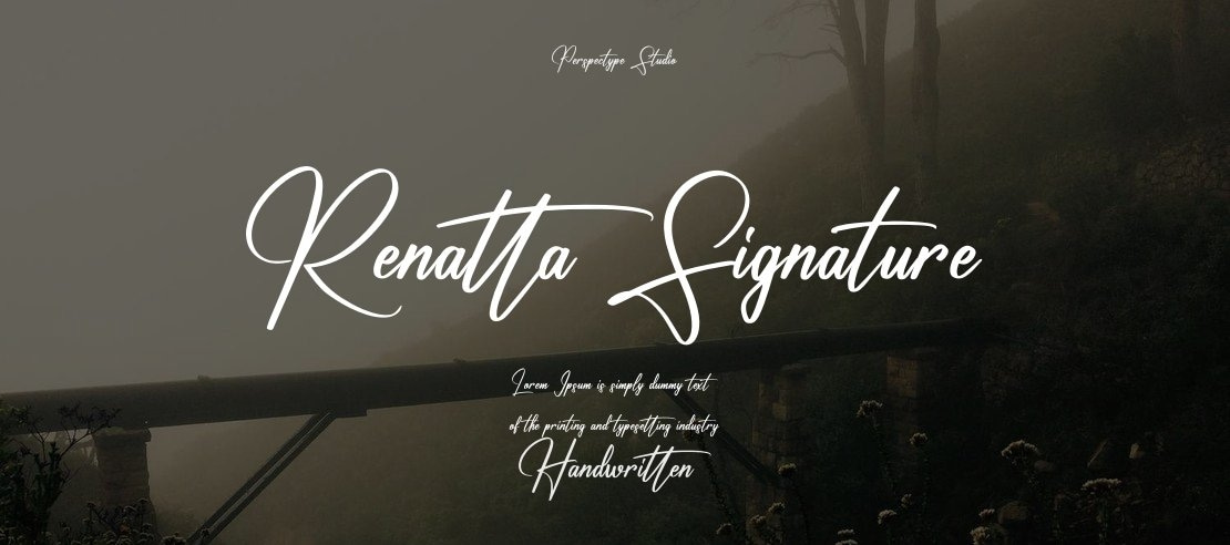 Renatta Signature Font