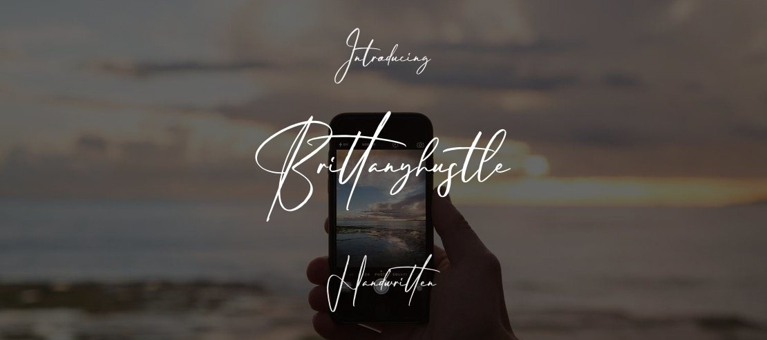 Brittanyhustle Font