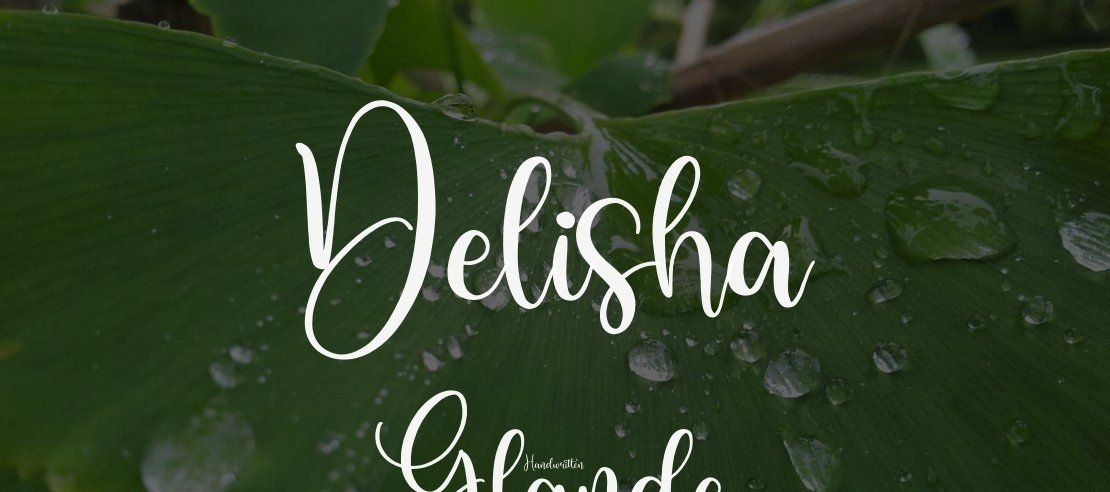 Delisha Glande Font