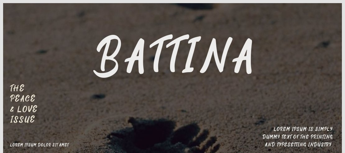 Battina Font