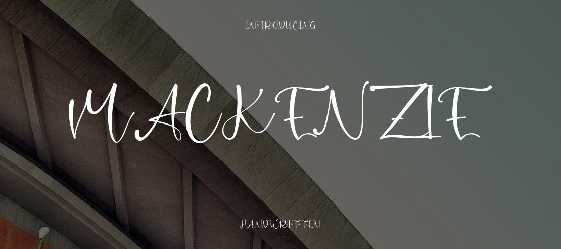 Mackenzie Font