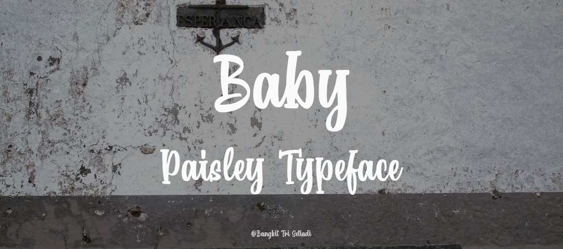 Baby Paisley Font