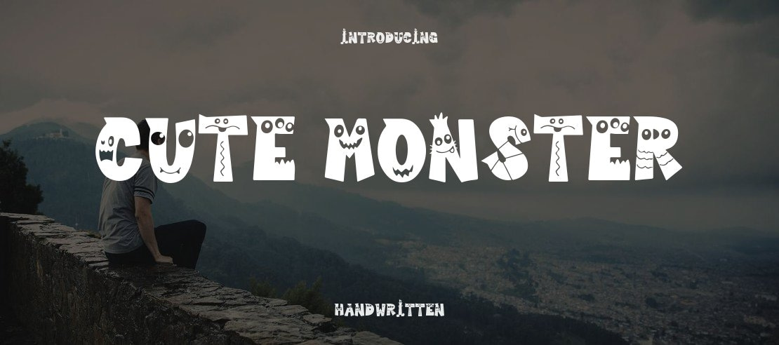 Cute Monster Font