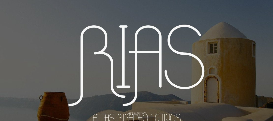 Rias Altas Ribadeo LGtipos Font