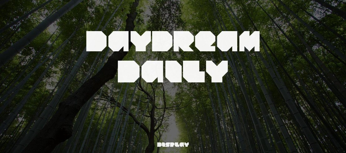 Daydream Daily Font