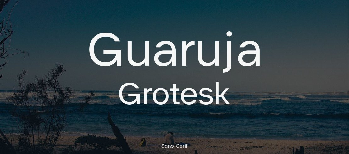 Guaruja Grotesk Font