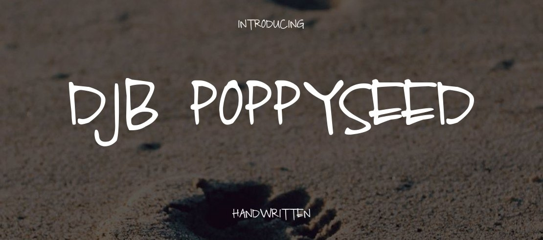 DJB Poppyseed Font