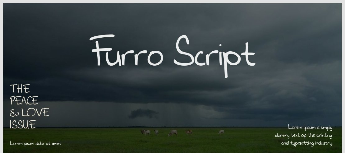 Furro Script Font