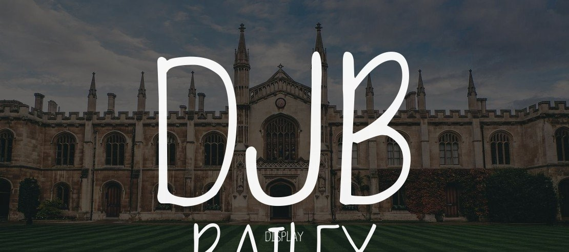 DJB Bailey Font