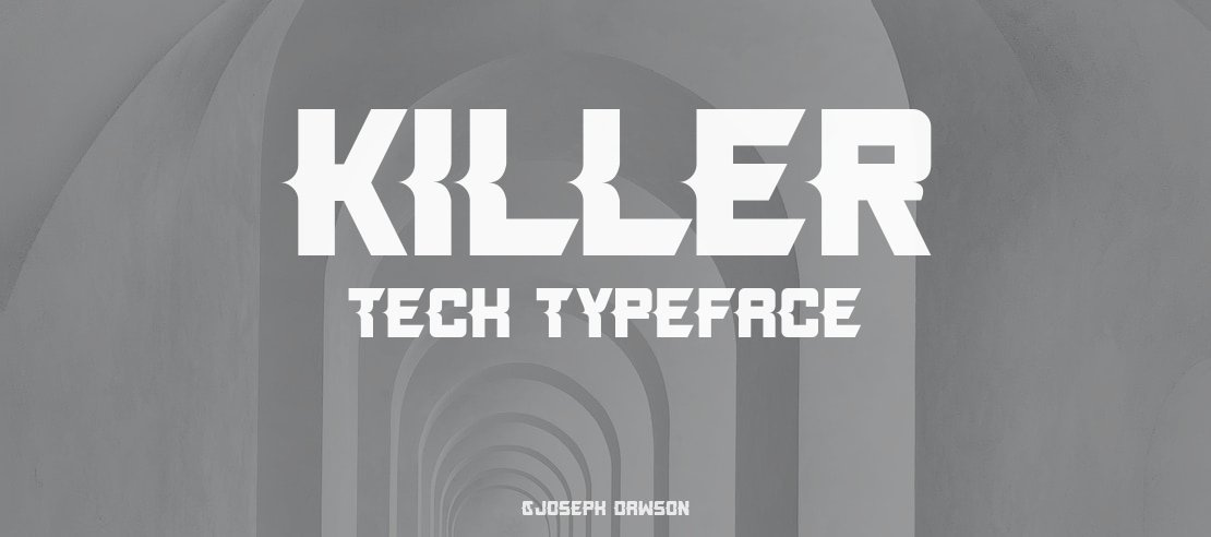 Killer Tech Font Family