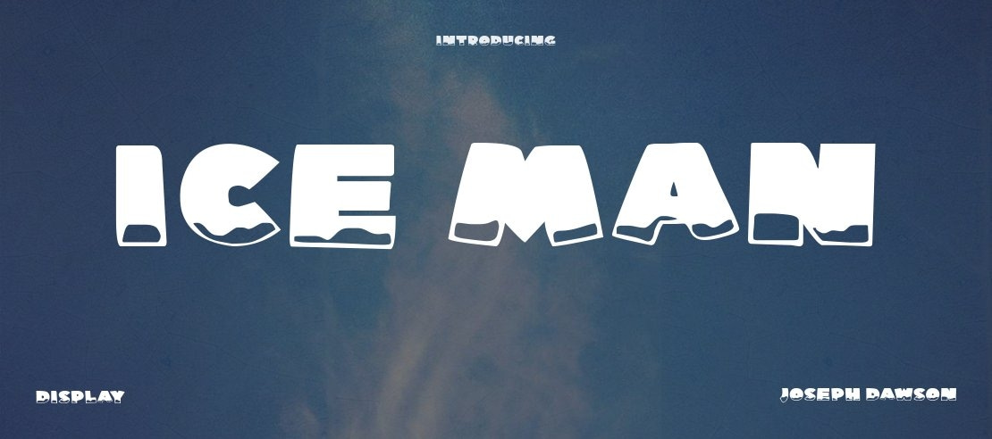 Ice Man Font Family