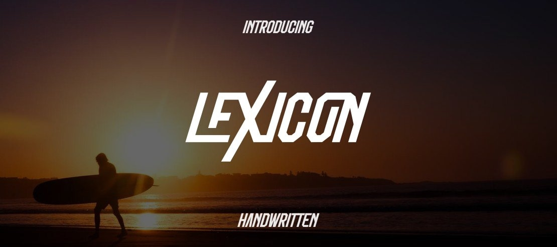 Lexicon Font