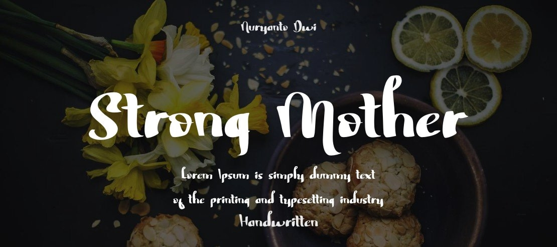 Strong Mother Font