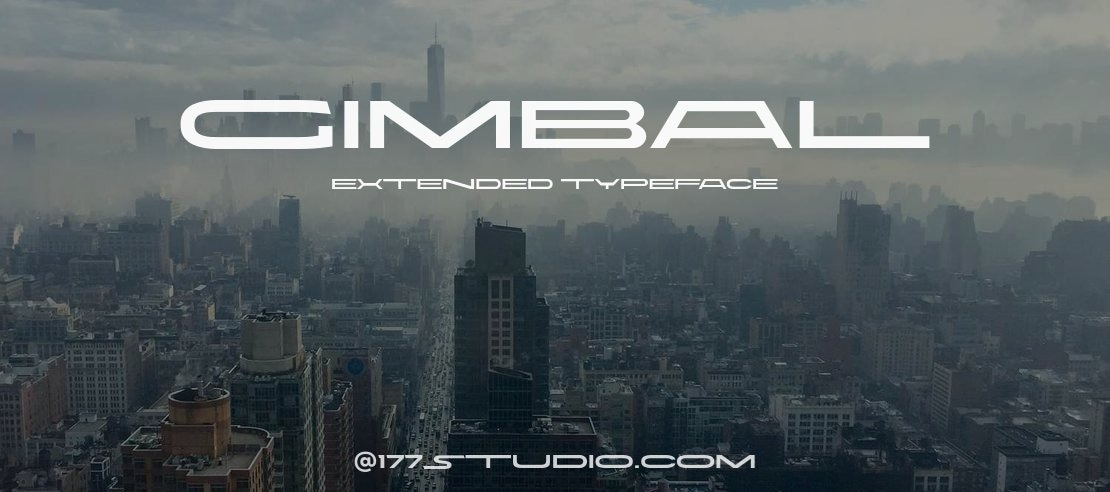 Gimbal Extended Font