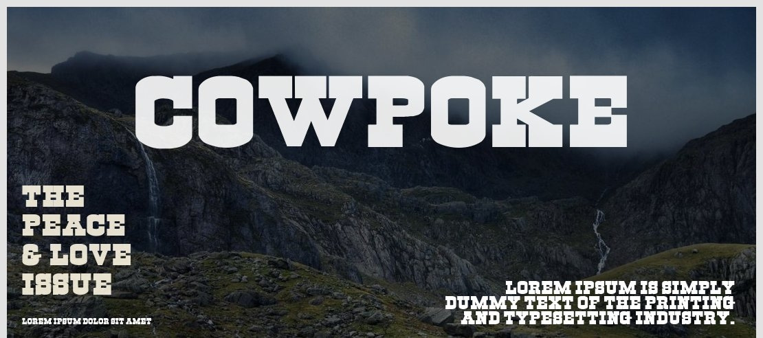 Cowpoke Font