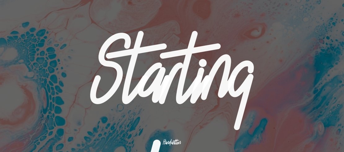 Starting Live Font