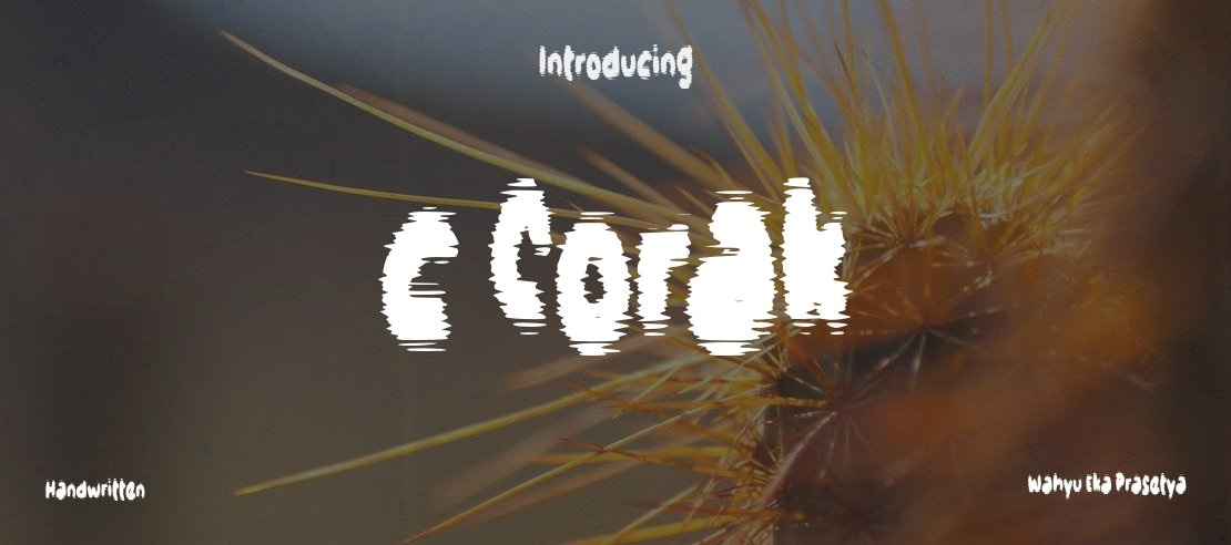 c Corak Font