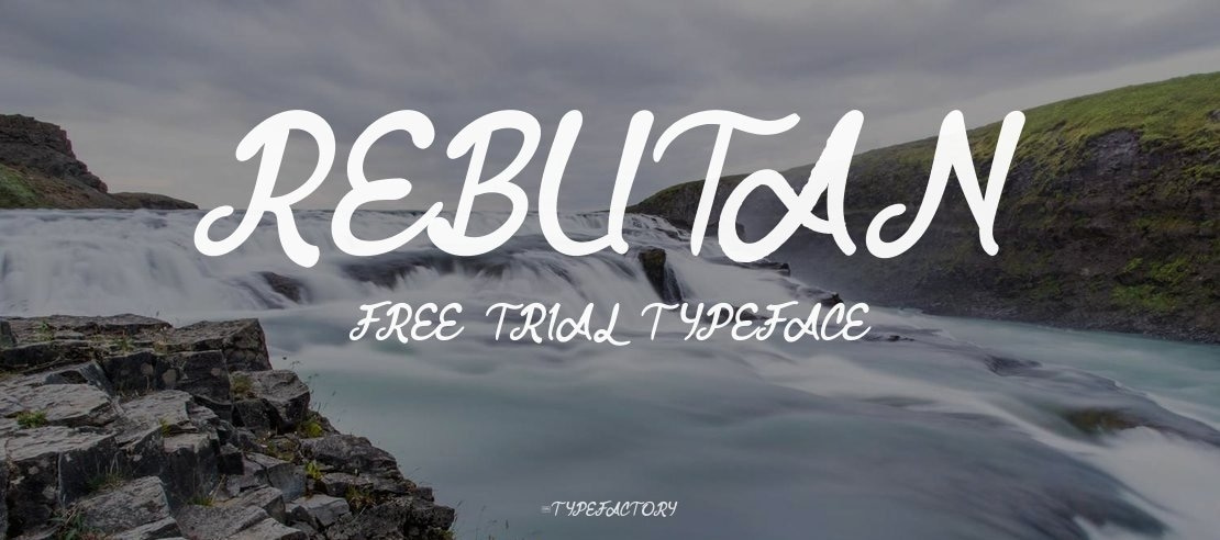 Rebutan Free Trial Font