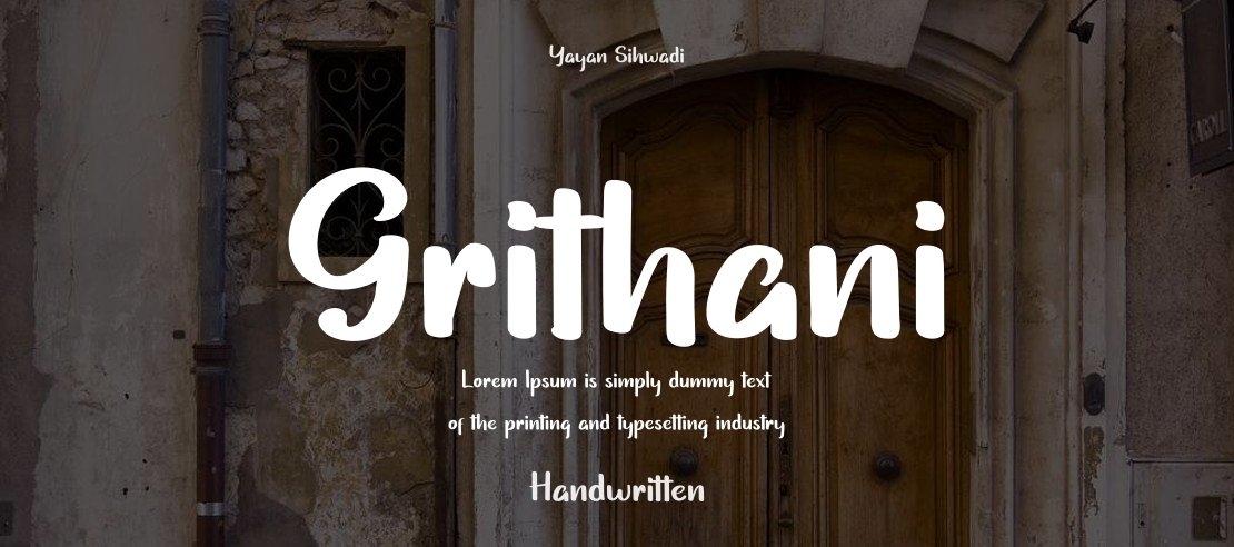 Grithani Font