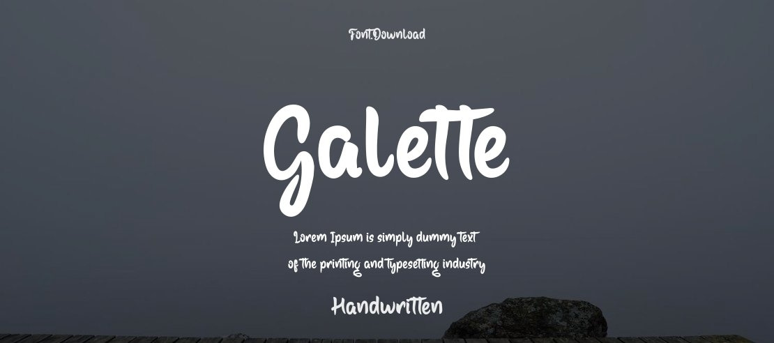 Galette Font