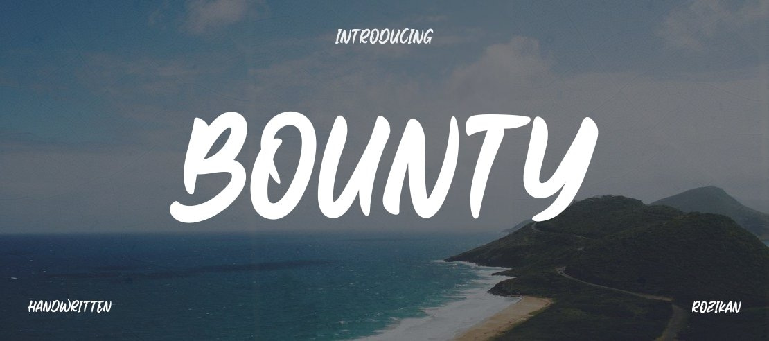 Bounty Font