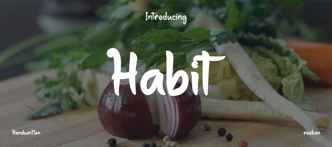 Habit Font