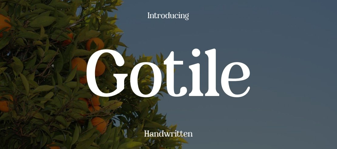 Gotile Font