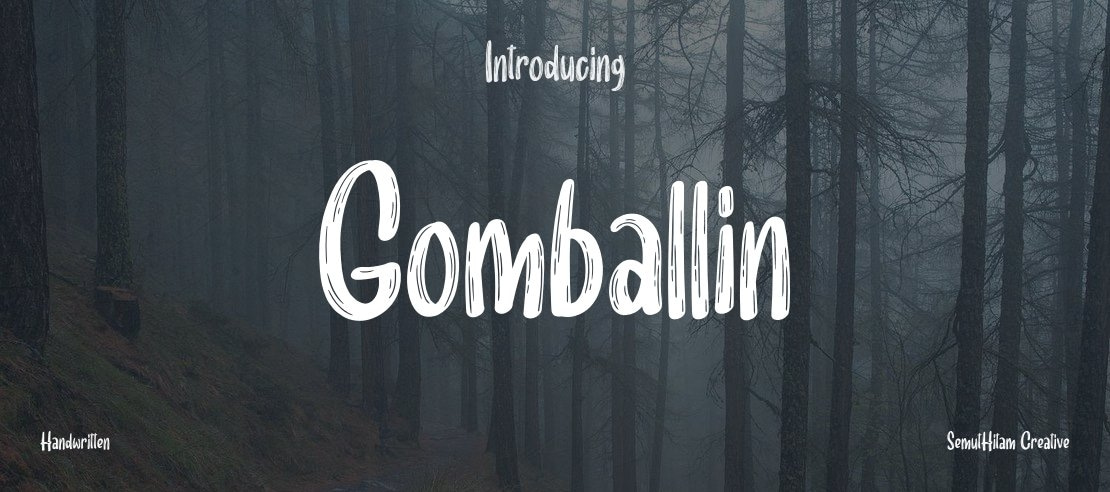 Gomballin Font