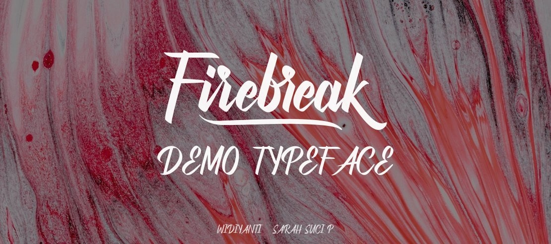 Firebreak Demo Font