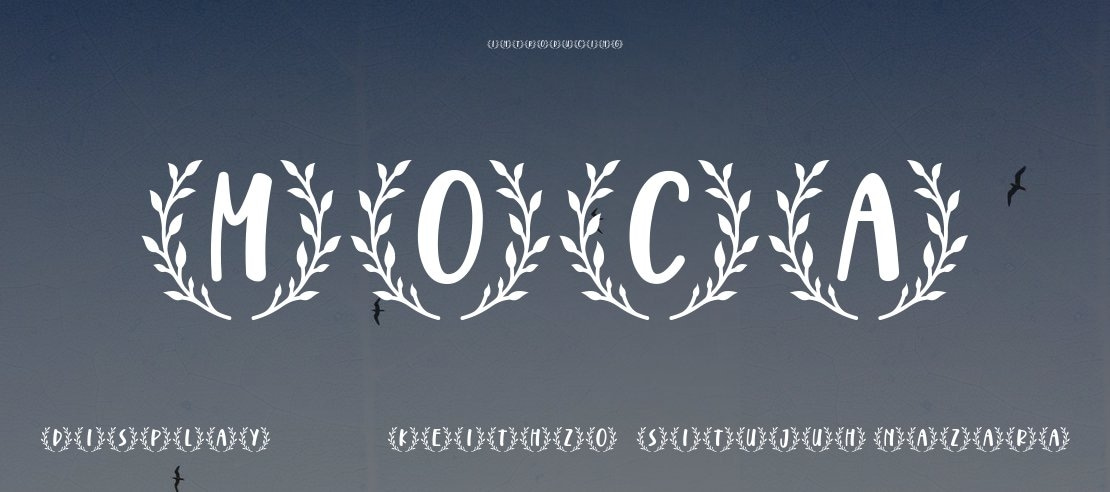 Moca Font