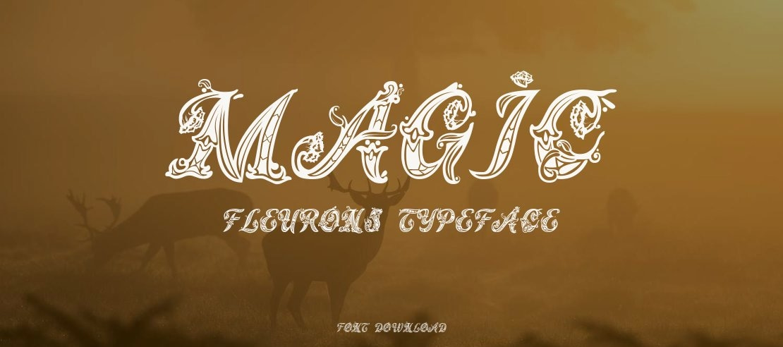 Magic Fleurons Font