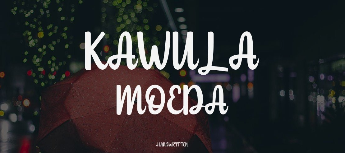 Kawula Moeda Font