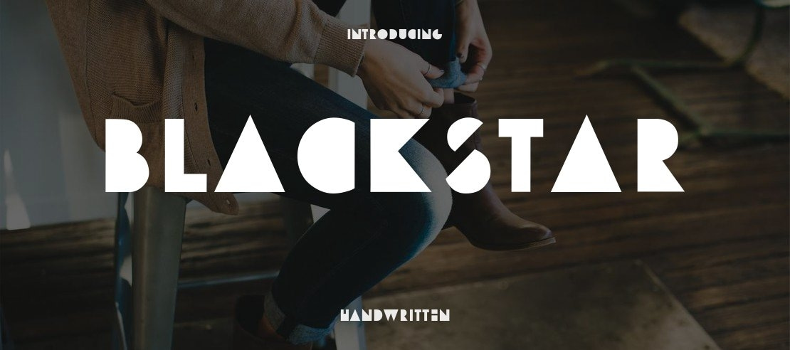 blackstar Font