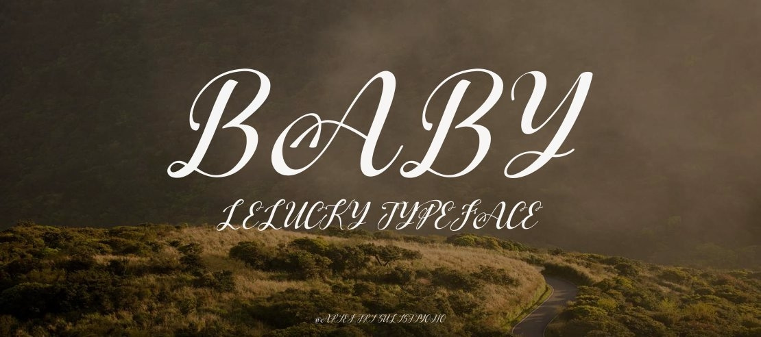 Baby Lelucky Font