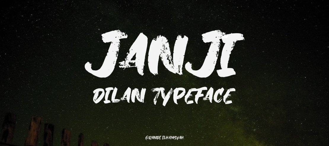 Janji Dilan Font