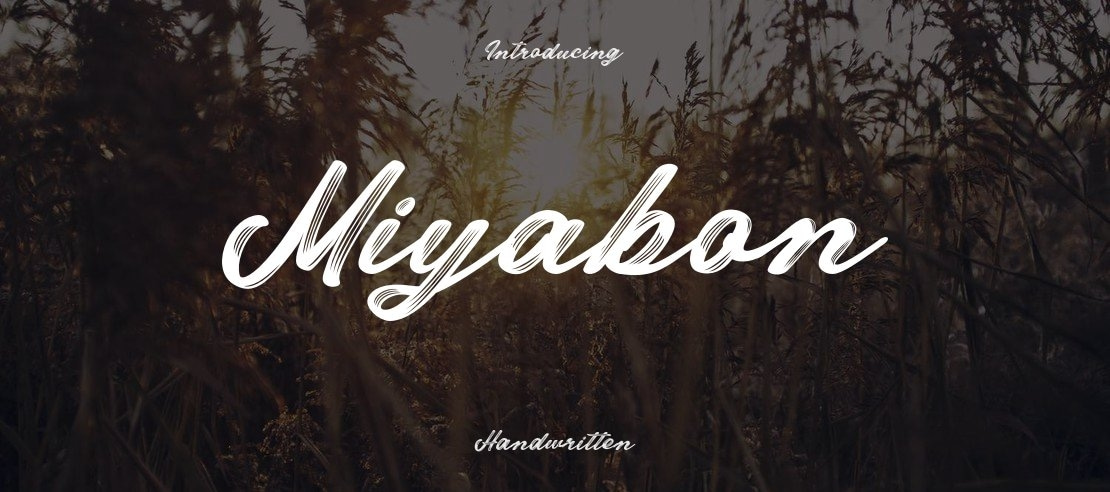 Miyabon Font