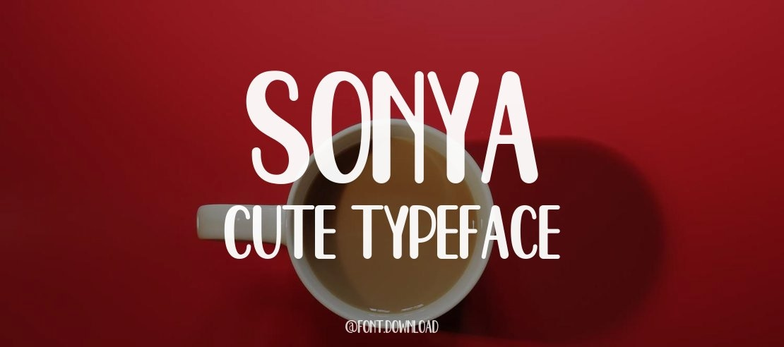 sonya cute Font