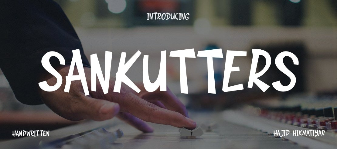 Sankutters Font