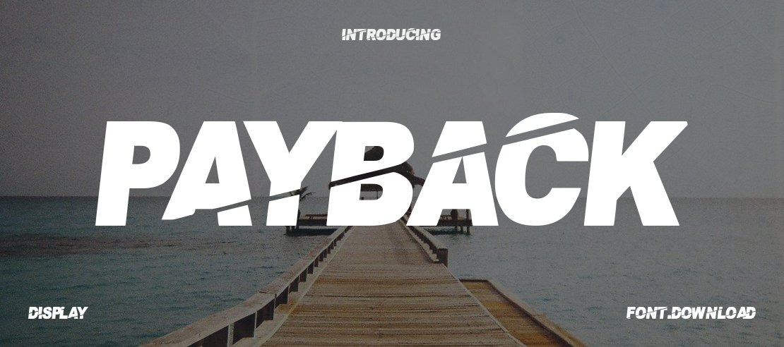 PaybAck Font