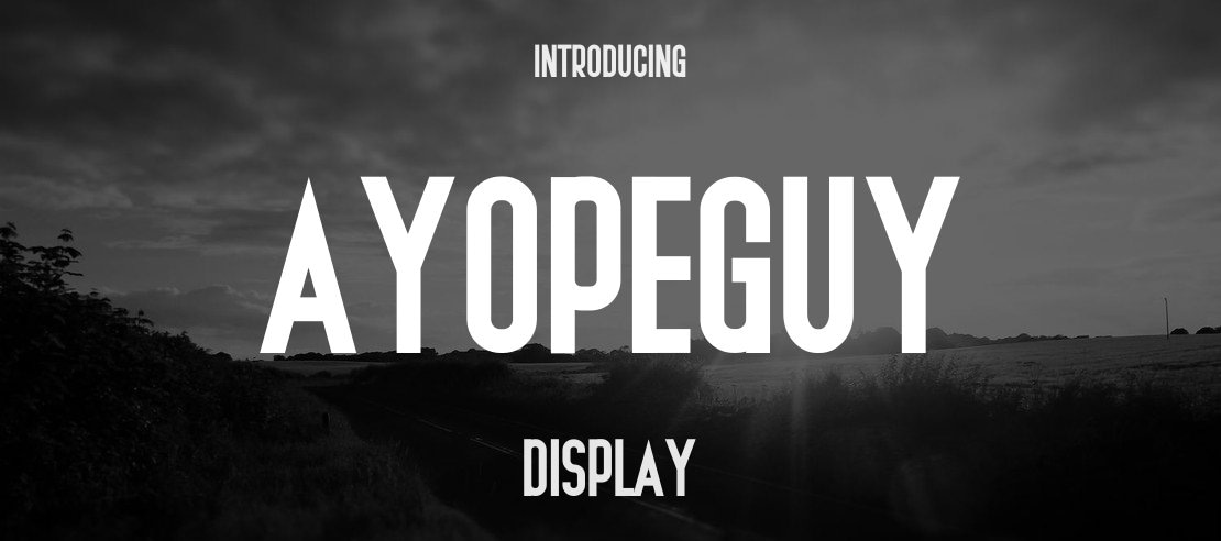 Ayopeguy Font