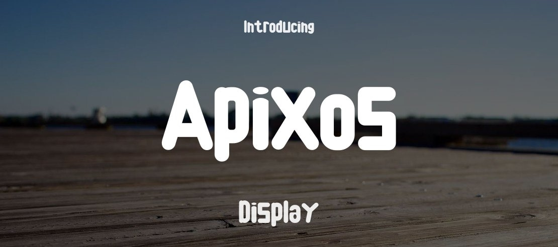 Apixos Font