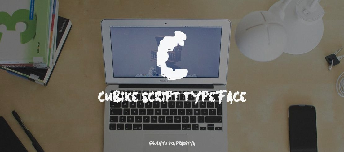 c Cubike Script Font
