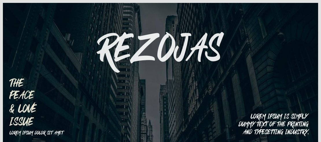 Rezojas Font