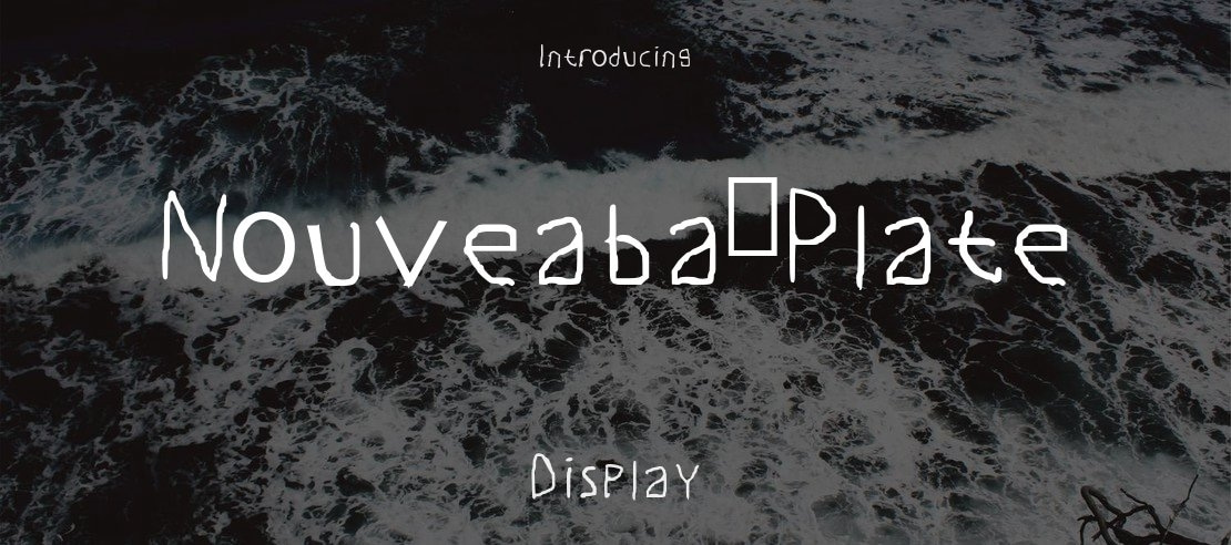 Nouveaba Plate Font