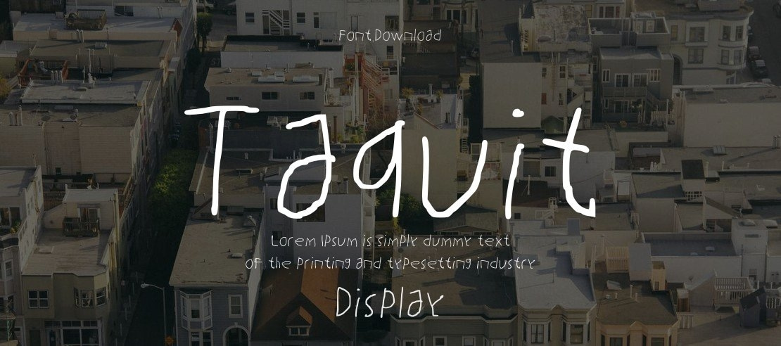 Taquit Font