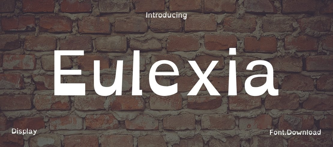 Eulexia Font Family