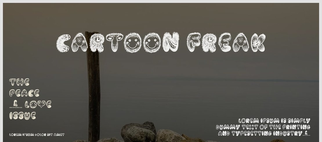 Cartoon Freak Font