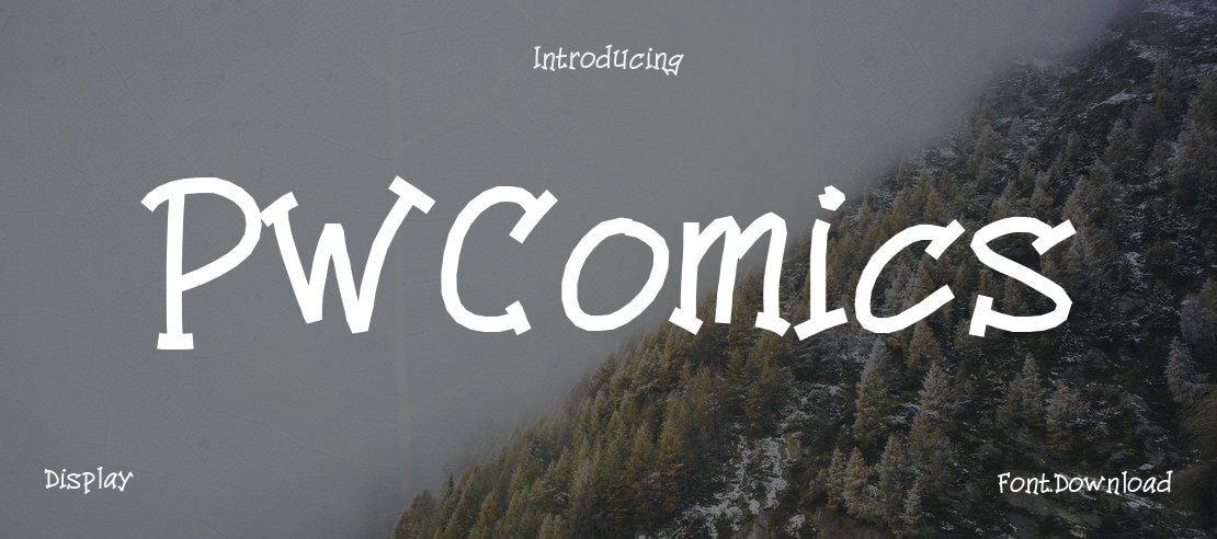 PWComics Font