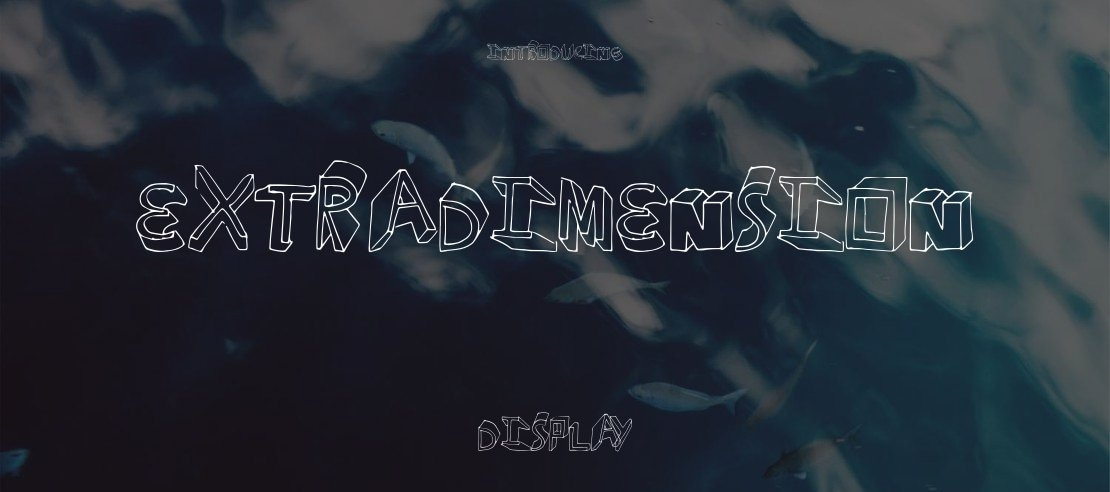 ExtraDimension Font